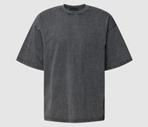 T-Shirt mit Strukturmuster