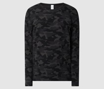 Sweatshirt mit Camouflage-Muster