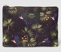 Pouch mit Allover-Muster Modell 'Paradise'