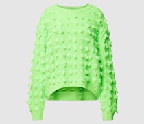 Strickpullover mit Fransen
