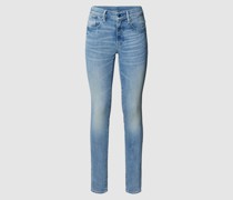 Skinny Fit Jeans mit Label-Details