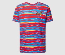 T-Shirt mit Allover-Muster