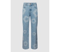 Baggy Jeans mit Muster Modell 'BAGGY STARS'