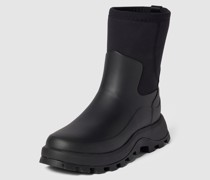 Boots mit Label-Detail