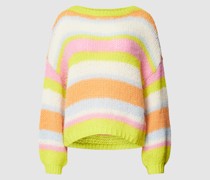 Strickpullover mit Blockstreifen Modell 'LANEY'