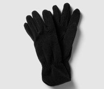 Handschuhe mit elastischem Einsatz