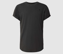 T-Shirt mit Label-Print und -Patch Modell 'Lash'