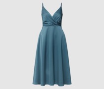 Cocktailkleid in Wickel-Optik