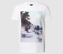 T-Shirt mit Motiv-Print Modell 'Dario'