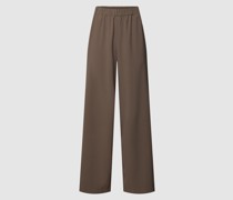 Relaxed Fit Stoffhose mit Paspeltasche am Gesäß Modell 'TINNI'
