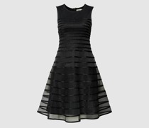 Cocktailkleid mit Effektgarn