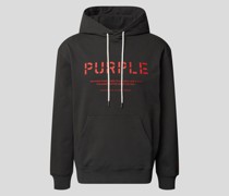 Hoodie mit Brand-Schriftzug
