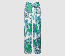Hose mit Allover-Muster