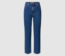 Slim Fit Jeans mit Label-Patch Modell 'LEJAANI'