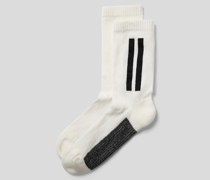 Socken mit Brand-Stitching