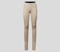Leggings mit Animal-Print