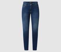 Skinny Fit High Waist Jeans mit Stretch-Anteil Modell 'Luzien'