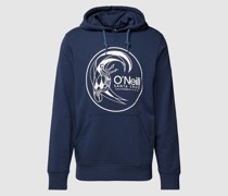 Hoodie mit Label-Print Modell 'Circle Surfer'