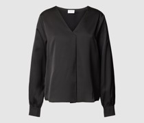 Bluse mit V-Ausschnitt Modell 'ELLETTE'