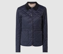 Steppjacke mit Cordkragen Modell 'Deveron'