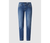 Slim Fit Jeans mit Stretch-Anteil Modell 'Nomi'