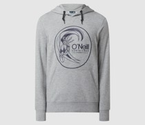 Hoodie mit Label-Print Modell 'Circle Surfer'