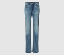 Flared Cut Jeans im 5-Pocket-Design Modell 'Be Low'