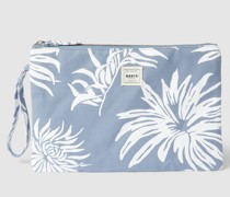 Kosmetiktasche mit Label-Detail Modell 'JUNO'