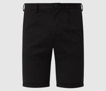 Chino-Shorts mit Viskose-Anteil