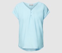 Blusenshirt mit V-Ausschnitt Modell 'HOT'