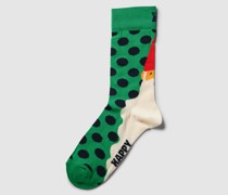 Socken mit Allover-Muster Modell 'Santas Beard'