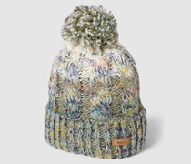 Pudelmütze mit Label-Detail Modell 'Iska'
