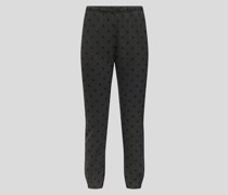 Sweathose mit Polka Dots