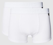 Trunks mit elastischem Logo-Bund im 2er-Pack
