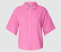 Bluse mit Strukturmuster Modell 'Carina'