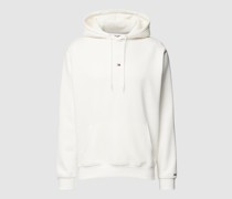 Hoodie mit Logo-Stitchings