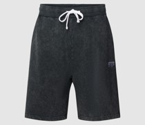 Sweatshorts mit französischen Eingrifftaschen