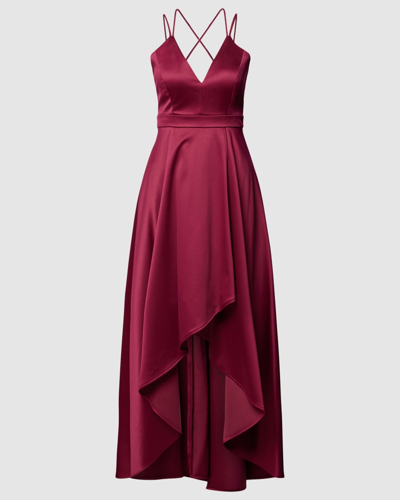 JAKE*S Damen Abendkleid mit Herz-Ausschnitt