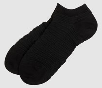 Sneakersocken aus Bio-Baumwollmischung im 2er-Pack