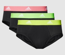 Slip mit Allover-Logo-Muster