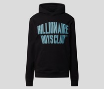 Hoodie mit Label-Print