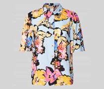 Bluse aus Viskose mit floralem Muster Modell 'SINNA'