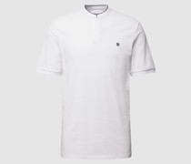 Poloshirt mit Stehkragen Modell  'BLASAINZ'
