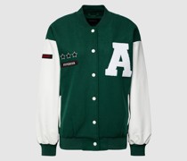 College-Jacke mit Motiv-Print