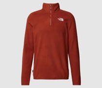 Fleecepullover mit Troyer-Kragen Modell '100 GLACIER'