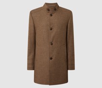 Kurzmantel aus Wollmischung Modell 'Richmond'