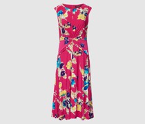 Midikleid mit floralem Allover-Muster Modell 'Tessanne'
