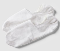 Sneakersocken mit Label-Detail Modell 'INVISIBLE'