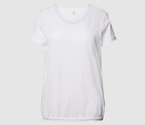 T-Shirt aus Baumwolle mit Rundhalsausschnitt