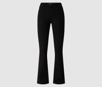 Flared Jeans mit Stretch-Anteil Modell 'Peggy'